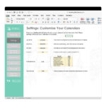 Step 1: Configure Your Payment Calendar Settings Payment Calendar Excel Template – Step 1: Input Settings (Name, Start Date, Balances, Currency, Minimum Balance)